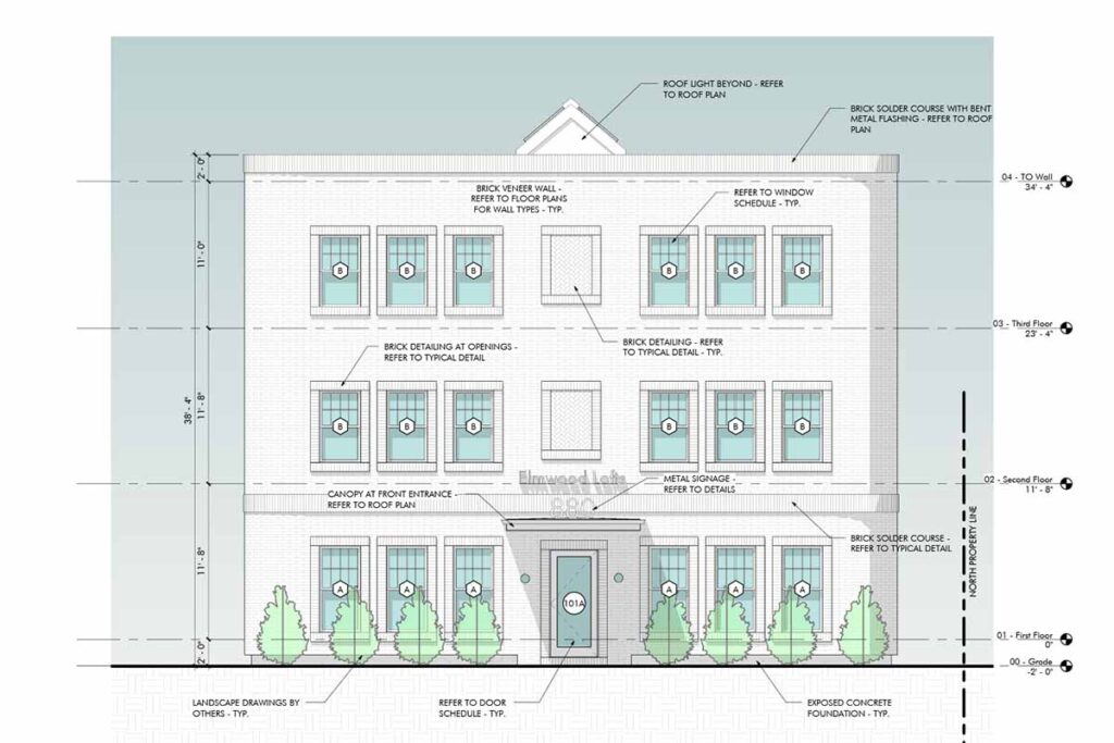 878-880 Elmwood Front Elevation