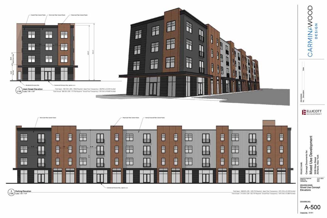 5226 Main Street Elevations